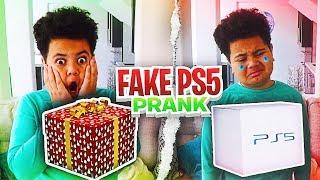 Kid Gets Surprised with Fake 2020 PS5 For Christmas PRANK *HE FREAKED OUT*