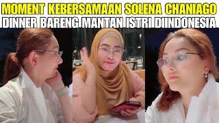 MOMENT KEBERSAMAAN SOLENA CHANIAGO DINNER BARENG MANTAN ISTRI DI INDONESIA