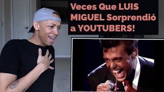 Momentos Que LUIS MIGUEL Sorprendió A YOUTUBERS