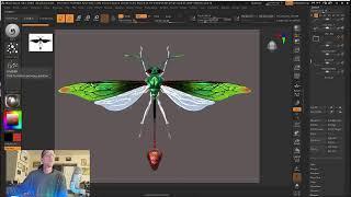 Insect inspired Creature Design with Eric Keller – ZBrush 2024