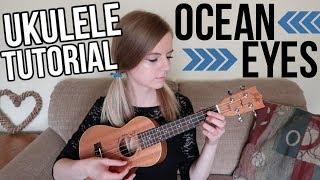 Ocean Eyes - Billie Eilish  EASY UKULELE TUTORIAL