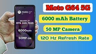 Moto G64 5G Unboxing First Impression & Review   Moto G64 5G Price spec & Many More