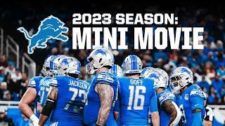 NFL Media presents 2023 Detroit Lions Mini Movie 