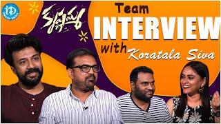 Krishnamma Team Interview  Satya Dev  Koratala Siva  V V Gopala Krishna  iDream Gold