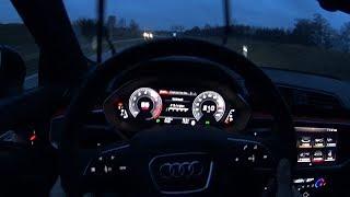 2019 Audi Q3 45 TFSI quattro S tronic  0-200kmh - Launch control-Autobahn POV