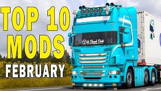 TOP 10 ETS2 MODS - FEBRUARY 2023  Euro Truck Simulator 2 Mods