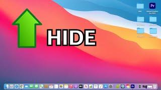 Mac Menu Bar How to Hide or Unhide