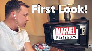 Best first box ever?  First Look at Marvel Platinum Unboxing