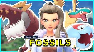 Professor Sada and the Fossil Pokémon of Legends Arceus