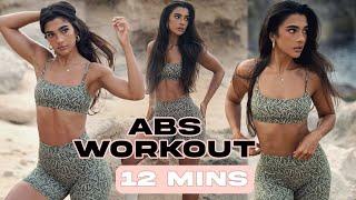 NO EQUIPMENT ABS WORKOUT Intense Abs  12 minute workout