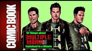 10 Things about Multiple Man Explained in a Minute  COMIC BOOK UNIVERSITY