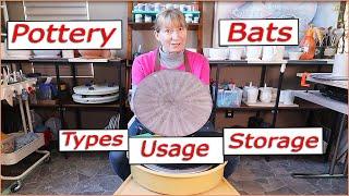 How To Use Bats on a Pottery Wheel  Types - Usage - Storage