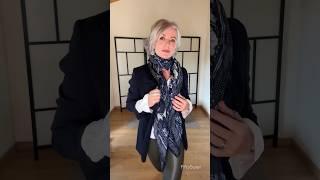 My 50+ style #silverhair #affirmations #styleover40 #over50 #fitover50 #over50style #silversisters