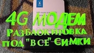 Простая разблокировка 4G модема ZTE MF823 под все сим карты