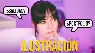 ¿Se puede vivir de ILUSTRACIÓN?  Salidas trabajo... 