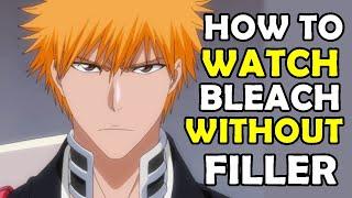 How to watch BLEACH without Filler ?