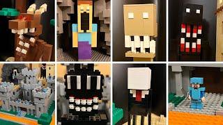 LEGO All Scariest MODS vs Minecraft Security House