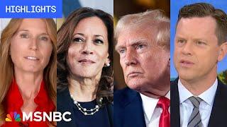 Countdown to the 2024 election Day 82  MSNBC Highlights