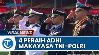 Potret 4 Peraih Adhi Makayasa 2024 Perwira TNI-Polri Diberi Penghargaan oleh Jokowi di Istana