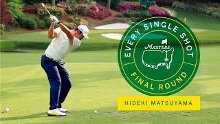 Every Shot From Hideki Matsuyamas Final Round  The Masters