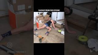 Blackout Drunk POGO STICKING Goes Horribly Wrong… #funny #fail #comedy