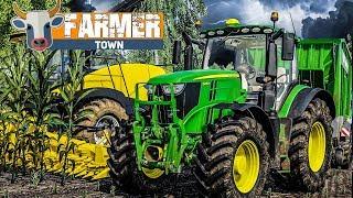 LS19 FarmerTown #58 GEWITTER Drama auf dem Maisfeld  LANDWIRTSCHAFTS SIMULATOR 19