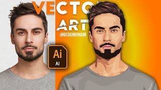 Vector Art - Vector Portrait Tutorial illustrator Mouse - Illustrator Tutorial
