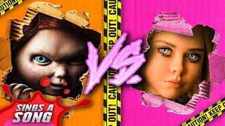 M3GAN Vs Chucky M3GAN Vs Childs Play Scary Horror Rap Battle Parody