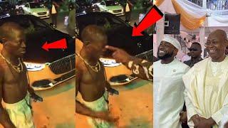 Dj Chicken Attack Davido As Bouncer Stop Him From Touching Davido After Davido Father Gave 1 Billion