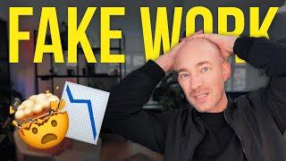 Fake Work?  Wie SINNLOSE Aufgaben unsere Produktivität LÄHMEN