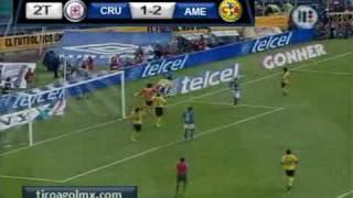 Cruz Azul vs America Apertura 2009 Jornada 5 2 3