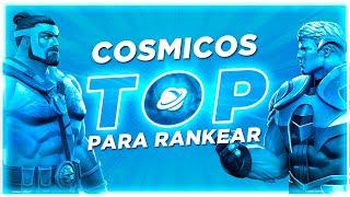 QUE COSMICOS RANKEAR?  CAMPEONES TOP  marvel batalla mcoc