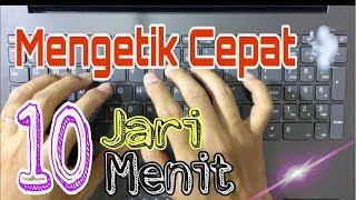 Cara Mengetik Cepat 10 Jari  Tips & Trik Mudah Bagi Pemula Belajar Keyboard QWERTY