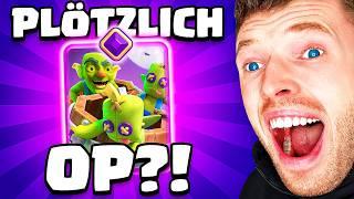 EVO-KOBOLDFASS ist PLÖTZLICH OP... in diesem Deck  Clash Royale Deutsch