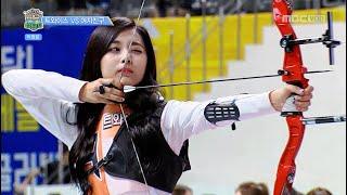 《TWICE》 쯔위 양궁 Tzuyu Archery 미방송분 20160915