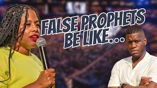 False prophets be like…. Featuring Tiphani Montgomery