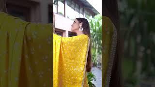 Raksha Bandhan Outfit Idea Lightweight Yellow Saree