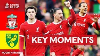 Liverpool v Norwich City  Key Moments  Fourth Round  Emirates FA Cup 2023-24