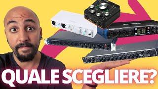 LE MIGLIORI SCHEDE AUDIO PER IL TUO HOME STUDIO  StrumentiMusicali.net