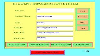 AddUpdateDelete and Clear records -Visual Basic ADODC and MS Access-Step by Step Tutorial