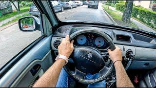 2004 Renault Kangoo 1.5 dCi 82HP  POV Test Drive #1261 Joe Black