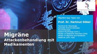 Akuttherapie der Migräneattacke Migräne-App Tipps von Prof. Dr. Hartmut Göbel Schmerzklinik Kiel