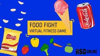 Food Fight - Virtual Fitness Health Workout Get Active Games