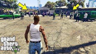 Что будет если Сиджей захватит Грув Стрит в GTA 5?