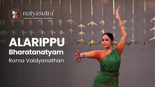 Rama Vaidyanathan Alarippu Performance  Bharatanatyam Dance Showcase 2024