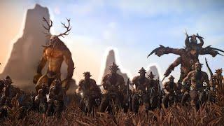 OGRE KINGDOMS Vs BEASTMEN  Total War Warhammer 3 Cinematic Battle