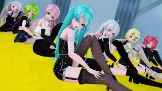 【MMD】CHUNG HA - Stay Tonight full version【Vocaloids Dance Cover】4K