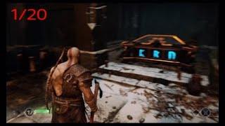 God of War Сундуки с Рунами открыть.