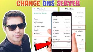 How To Change DNS Server on Android Phone WiFi  Fastest DNS Server 