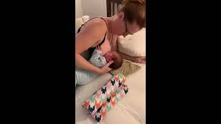 Side line breastfeeding position